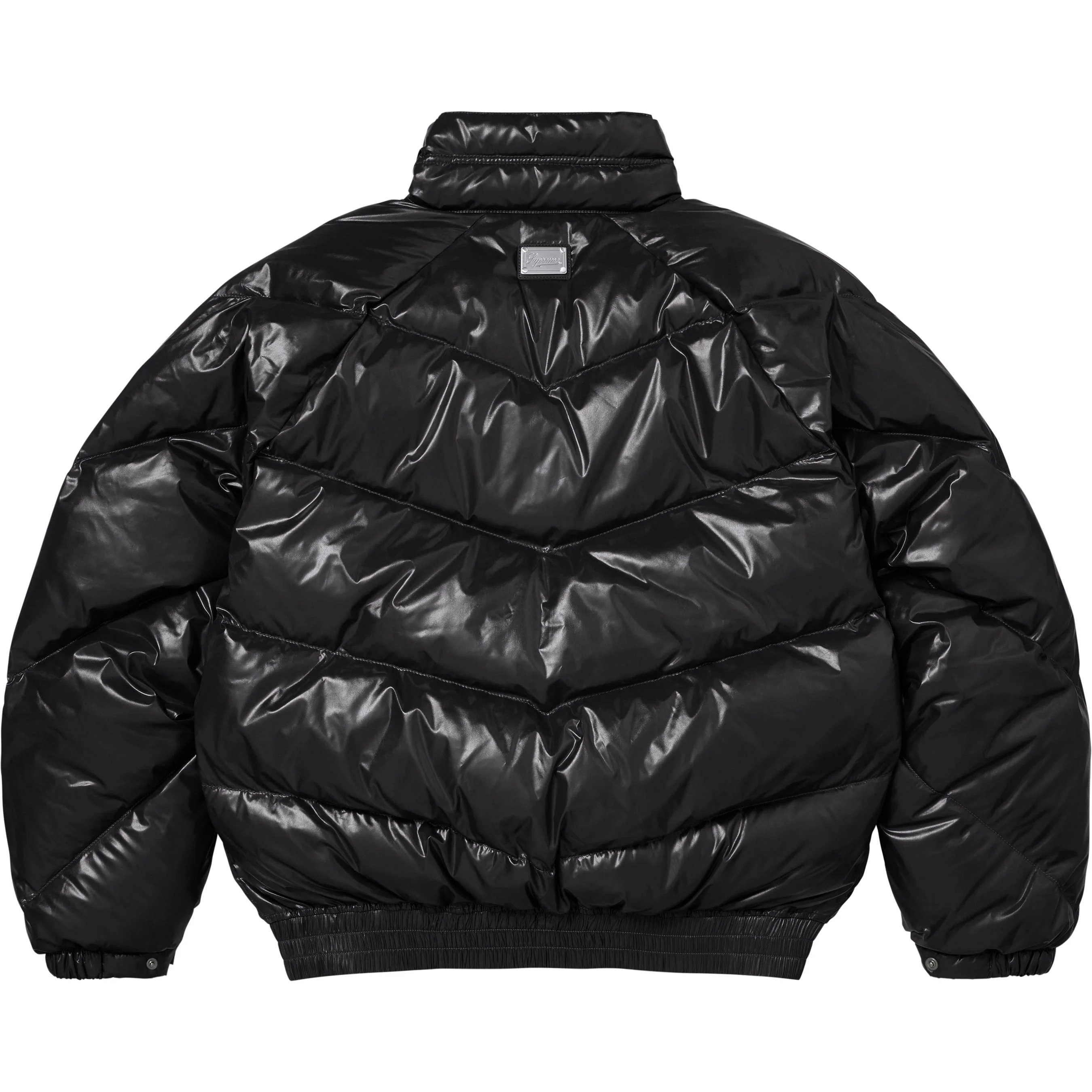 Supreme®/Schott® Glossy Lightweight Down Puffer Jacket view 5